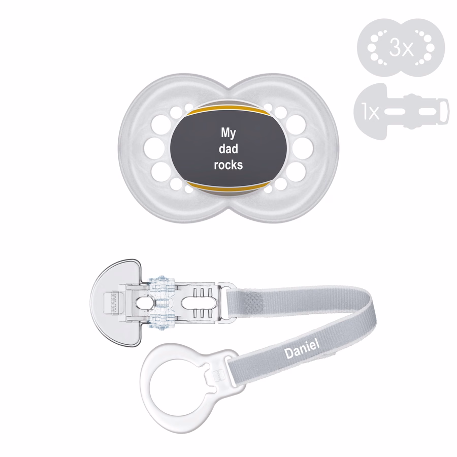 Mam Individual Combi-Box 6+ - Πιπίλα & Κλιπ